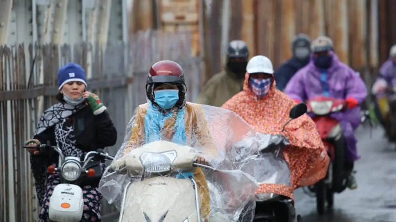 توقعات بتقلبات جوية وهطول أمطار واسعة النطاق في مناطق مختلفة بدولة فيتنام خلال مارس